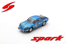 Indlæs billede til gallerivisning Alpine A110 #10 VINATIER/CALLEWAERT - VAINQUEUR RALLYE DES ROUTES DU NORD 1963 blå metallic 1:43