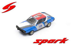 Renault 17 #10 JEAN-PIERRE NICOLAS 3th RONDE CEVENOLE 1973 blå/rød/hvid 1:43