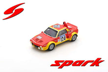 Indlæs billede til gallerivisning Fiat 1/9 ABRATH #124 BECKERS/DE LA GRANDRIVE TOUR DE FRANCE AUTOMOBILE 1974 rød/gul 1:43