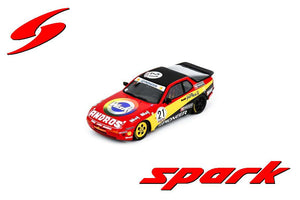 Porsche 944 CUP #21 MICHEL MAISONNEUVE FRENCH CHAMPION 1989 rød/sort/gul 1:43