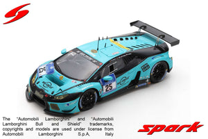 Lamborghini HURACAN GT3 #25 ZOCHLING/FARNBACHER/STOLZ/KONRAD 24H NURBURGRING 2016 turkis/sort 1:43