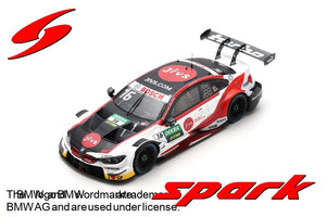 BMW M4 #16 TIMO GLOCK DTM HOCKENHEIM 2019 rød/hvid/sort 1:43