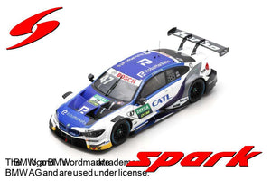 BMW M4 #47 JOEL ERIKSSON DTM HOCKENHEIM 2019 hvid/blå/grå 1:43