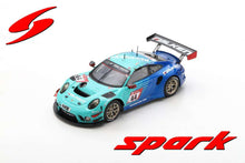Indlæs billede til gallerivisning Porsche 911 GT3 R #44 BACHLER/MULLER/DUMBRECK/RAGGINGER 10th 24H NURBURGRING 2020 turkis/blå 1:43