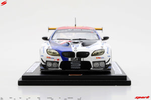 BMW M6 GT3 #20 KROHN/KLINGMANN/SIMS/DUSSELDORP 24H NURBURGRING 2021 hvid/blå/orange 1:43