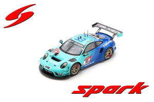 Porsche 911 GT3 R #33 WERNER/PREINING/ARNOLD 24H NURBURGRING 2021 turkis/blå 1:43