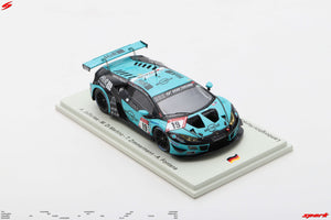 Lamborghini HURACAN GT3 EVO #19 JEFFERIES/DI MARTINO/ZIMMERMANN/FONTANA 24H NURBURGRING 2021 turkis/sort 1:43