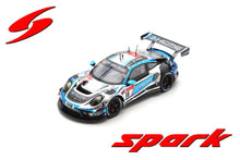 Indlæs billede til gallerivisning Porsche 911 GT3 R #18 IMPERATORI/BURDON/LIBERATI/HOLZER 24H NURBURGRING 2021 sort/hvid/blå 1:43