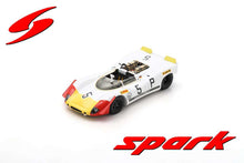 Indlæs billede til gallerivisning Porsche 908-2 #5 KAUHSEN/VON WENDT 5th 1000KM NURBURGRING 1969 hvid/gul/rød 1:43