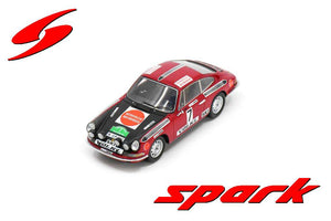 Porsche 911 #7 ROHR/MARECEK BAVARIA RALLY 1970 rød/sort 1:43