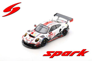Porsche 911 GT3 R #25 THYSSEN/RADER/MENZEL/KERN 24H NURBURGRING 2022 hvid/sort/rød 1:43