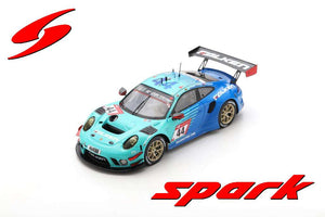 Porsche 911 GT3 R #44 BACHLER/PICARIELLO/PILET/RAGGINGER 24H NURBURGRING 2022 turkis/blå 1:43