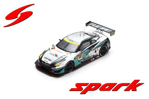 SYOKUMO K'S FRONTIER Nissan GT-R #48 IDA/TANAKA/SANADA GT300 SUPER GT 2023 hvid/turkis/sort 1:43