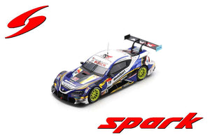 TOYOTA SUPRA GR TEAM WEDSSPORT BANDOH N 19 GT500 CLASS SUPER GT 2021 YUJI KUNIMOTO - RITOMO MIYATA BLUE WHITE YELLOW 1:43