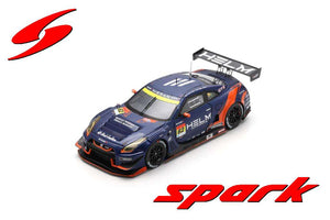 Nissan GT-R #62 HIRATE/HIRAKI/HIRAKI GT300 SUPER GT 2024 mørk blå/orange 1:43