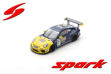 Indlæs billede til gallerivisning Porsche 911 GT3 CUP #57 DAN CAMMISH PORSCHE CARRERA CUP GREAT BRITAIN CHAMPION 2021 mørk blå/gul 1:43
