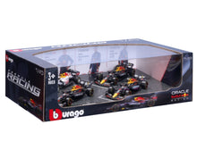 Indlæs billede til gallerivisning FORMEL 1 RED BULL SET 4X RB16B N.33 + RB18 N.1 + RB19 N.1 + RB19 N.11 1:43