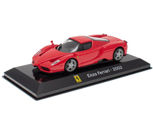 FERRARI ENZO 2002 RED WITH SHOWCASE 1:43