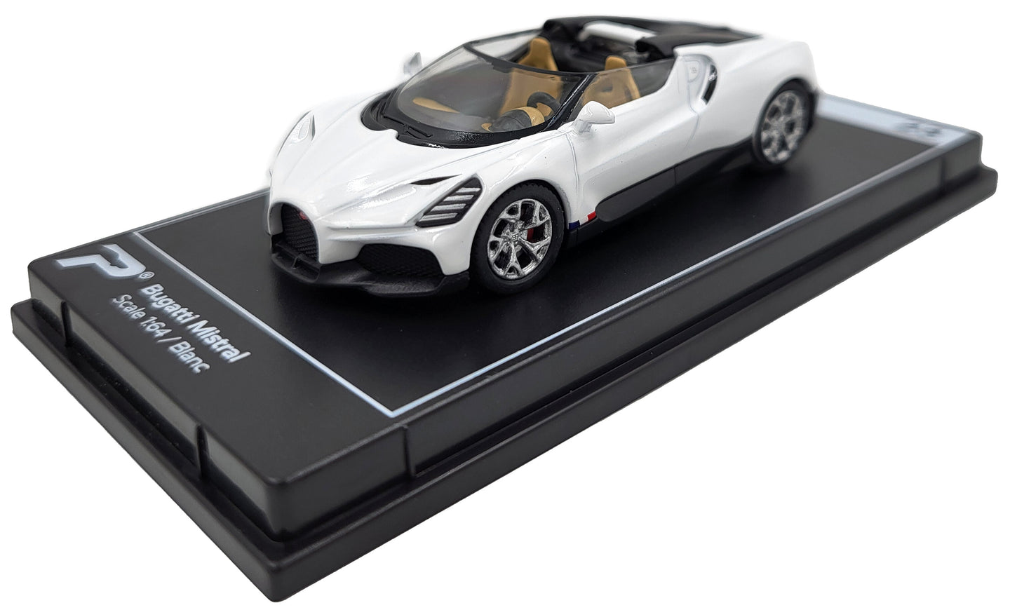 Bugatti Mistral (White) Hypercar League Collection #23 1:64