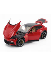 Indlæs billede til gallerivisning FERRARI PUROSANGUE 2022 ROSSO CORSA 322 - CREAM INTERIOR 1:18 fra POLISTIL