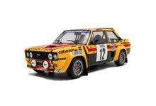 Indlæs billede til gallerivisning FIAT 131 ABARTH TEAM CALBERSON N 12 7th RALLY MONTECARLO 1980 MICHELLE MOUTON - ANNIE ARRII YELLOW BLACK RED 1:18