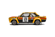 Indlæs billede til gallerivisning FIAT 131 ABARTH TEAM CALBERSON N 12 7th RALLY MONTECARLO 1980 MICHELLE MOUTON - ANNIE ARRII YELLOW BLACK RED 1:18