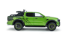 Indlæs billede til gallerivisning FORD USA RANGER RAPTOR PICK-UP DOUBLE CABINE 2024 GREEN BLACK 1:18