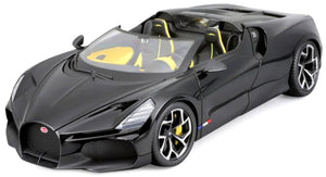 BUGATTI W16 MISTRAL CABRIOLET BLACK 1:18