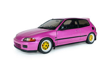 Indlæs billede til gallerivisning HONDA CIVIC (EG6) SOLIDO WORKS PINK METALLIC PINK 1991 1:18