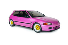 Indlæs billede til gallerivisning HONDA CIVIC (EG6) SOLIDO WORKS PINK METALLIC PINK 1991 1:18