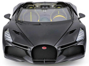 BUGATTI W16 MISTRAL CABRIOLET BLACK 1:18