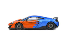 Indlæs billede til gallerivisning Mclaren 600LT F1 Team Tribute Livery 2020 orange/blå 1:18