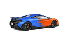 Indlæs billede til gallerivisning Mclaren 600LT F1 Team Tribute Livery 2020 orange/blå 1:18