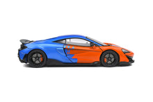 Indlæs billede til gallerivisning Mclaren 600LT F1 Team Tribute Livery 2020 orange/blå 1:18