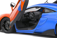 Indlæs billede til gallerivisning Mclaren 600LT F1 Team Tribute Livery 2020 orange/blå 1:18