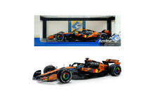 Indlæs billede til gallerivisning McLaren MCL39 Oscar Piastri #81 GP China '25 Formule 1 orange/sort/blå 1:18