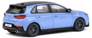 HYUNDAI i30N 2022 LIGHT BLUE 1:43