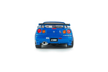 Indlæs billede til gallerivisning NISSAN SKYLINE GT-R (R34) Z-TUNE 1998 BAYSIDE BLUE 1:43