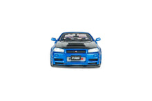 Indlæs billede til gallerivisning NISSAN SKYLINE GT-R (R34) Z-TUNE 1998 BAYSIDE BLUE 1:43