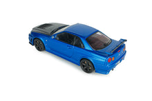 Indlæs billede til gallerivisning NISSAN SKYLINE GT-R (R34) Z-TUNE 1998 BAYSIDE BLUE 1:43