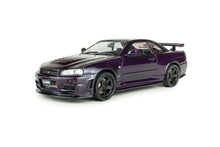 Indlæs billede til gallerivisning NISSAN SKYLINE GT-R (R34) Z-TUNE 1999 MIDNIGHT PURPLE 1:43