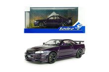 Indlæs billede til gallerivisning NISSAN SKYLINE GT-R (R34) Z-TUNE 1999 MIDNIGHT PURPLE 1:43