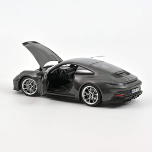 PORSCHE 911 GT3 WITH TOURING PACKAGE 2021 GREY METALLIC 1:18 os