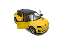 Indlæs billede til gallerivisning RENAULT R5 E-TECH 2024 POP YELLOW BLACK 1:18
