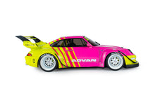Indlæs billede til gallerivisning PORSCHE 911 993 RWB BODYKIT COUPE 2024 PINK YELLOW 1:18