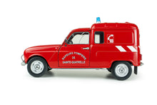 Indlæs billede til gallerivisning RENAULT R4L F4 VAN SAPEURS POMPIERS 1976 RED 1:18