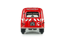Indlæs billede til gallerivisning RENAULT R4L F4 VAN SAPEURS POMPIERS 1976 RED 1:18