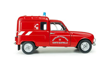 Indlæs billede til gallerivisning RENAULT R4L F4 VAN SAPEURS POMPIERS 1976 RED 1:18