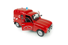 Indlæs billede til gallerivisning RENAULT R4L F4 VAN SAPEURS POMPIERS 1976 RED 1:18
