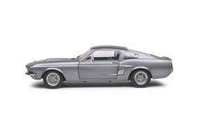 Indlæs billede til gallerivisning FORD USA MUSTANG SHELBY GT500 COUPE 1967 GREY MET BLACK 1:18